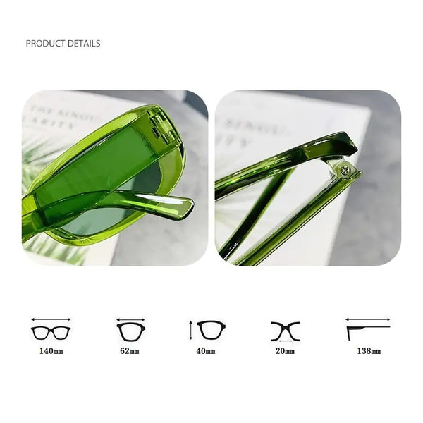 Oval Anti-Glare Sunglasses