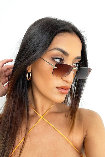 Rectangular Sunnies Sunglasses