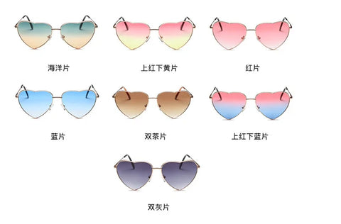 Heart-Shaped Sunglasses